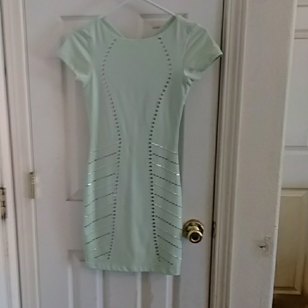 Bebe bodycon cocktail dress.